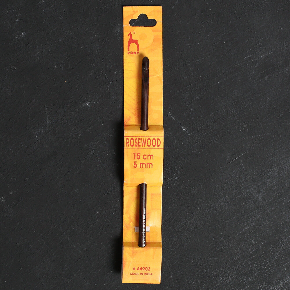 Pony Rosewood 5 mm 15 cm Gül Ağacı Yün Tığ - 44903